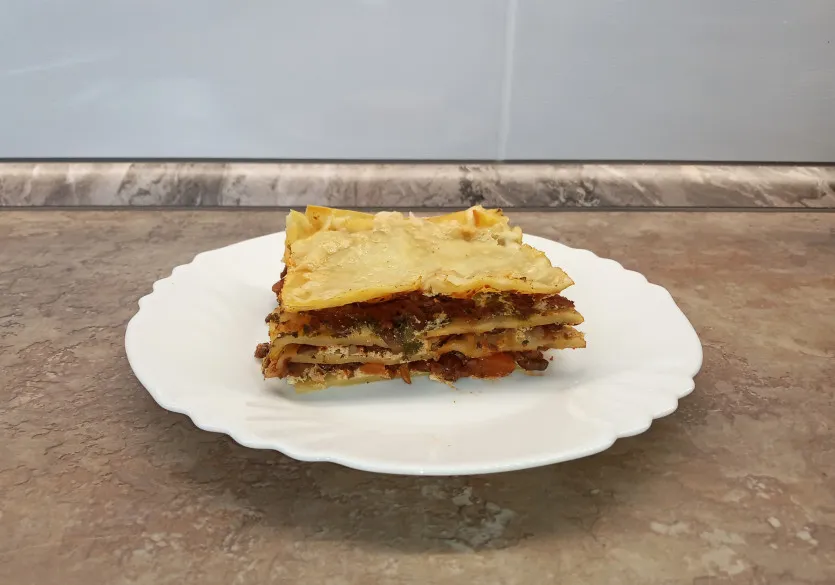 Vegán bolognai lasagne recept