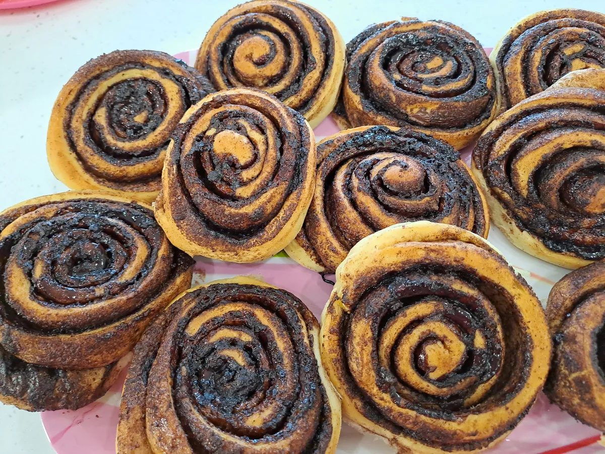 Isteni kakaós csiga recept