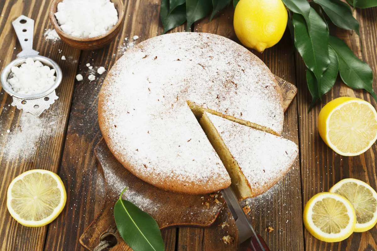 Egyszerű citromtorta air fryerben  recept
