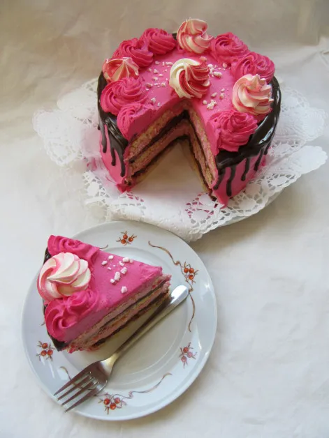 Epres - Meggyes Mascarponés Csokis Torta recept