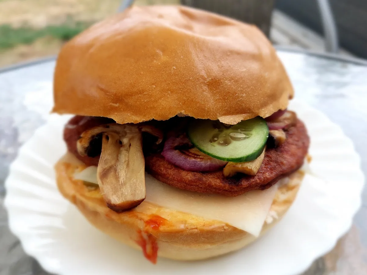 Grill burger egyszerűen recept