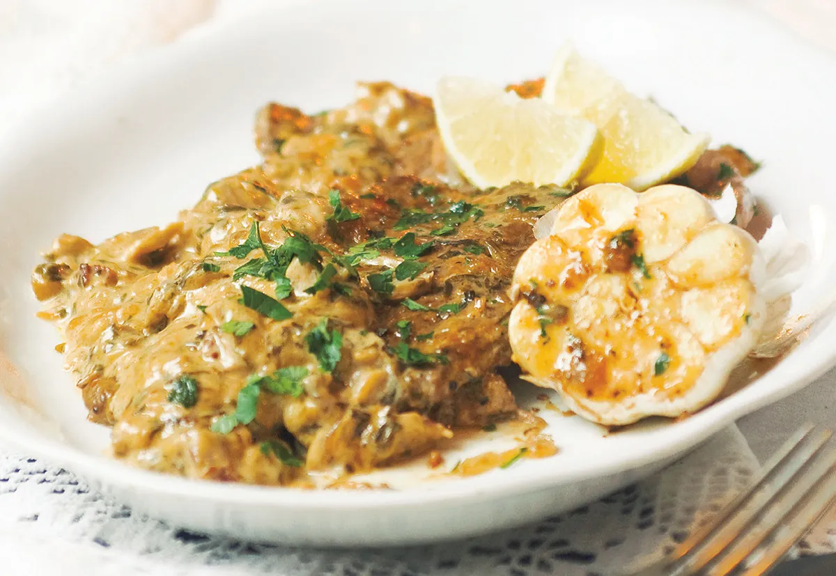 Rostélyos pecsenye recept