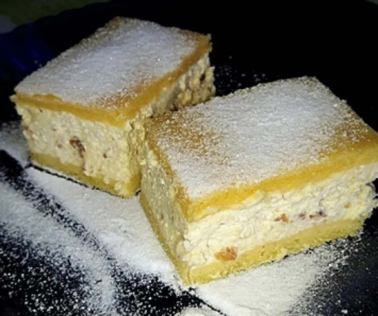 Kevert túrós kocka recept