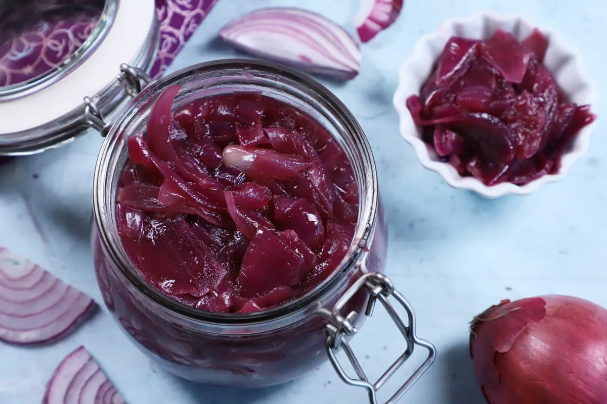 Egyszerű lilahagyma-lekvár recept