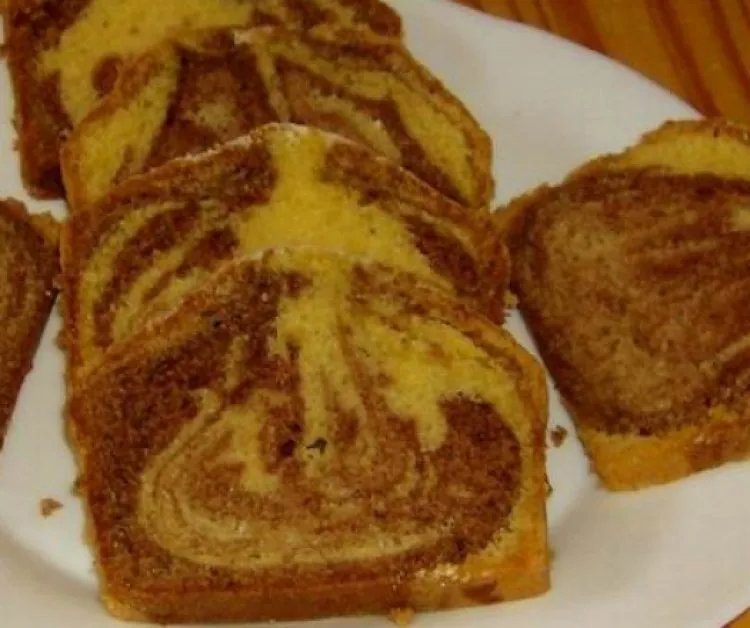 Márványos kevert sütemény recept