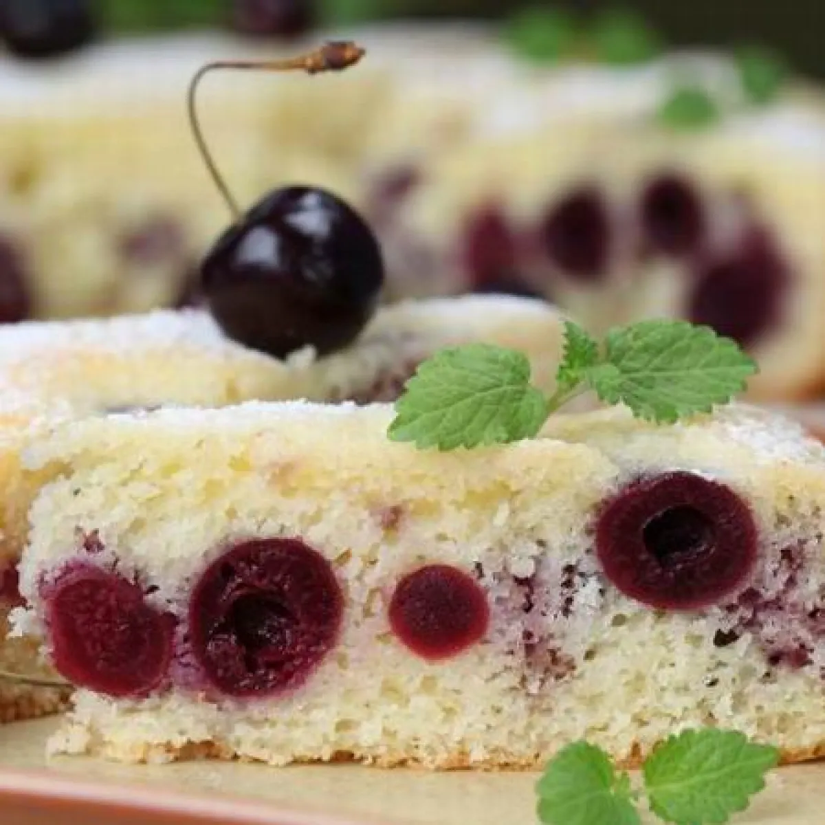 Cseresznyés pite recept