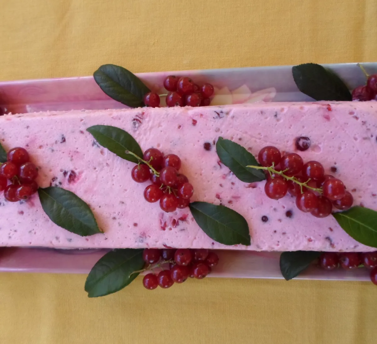 Ribizlis mascarponekrém recept