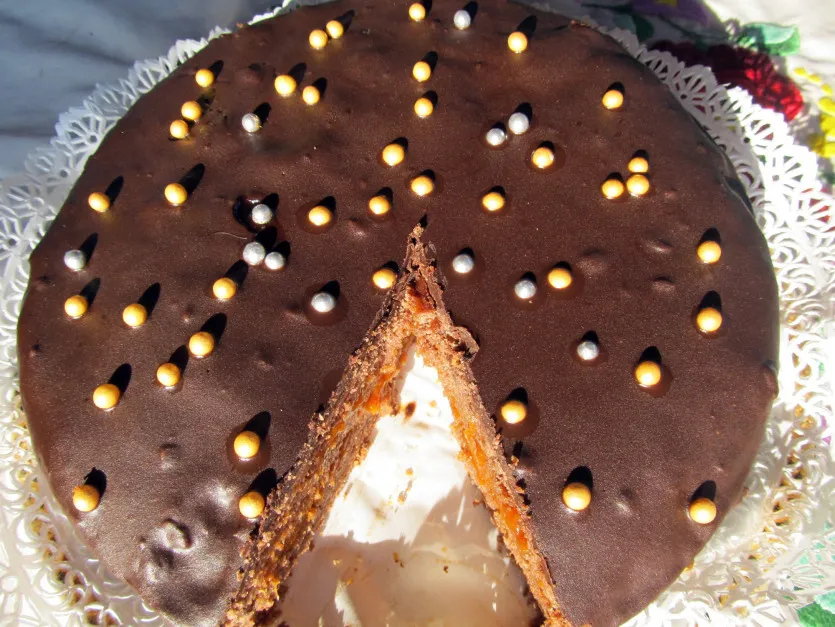 Sacher torta gluténmentesen recept