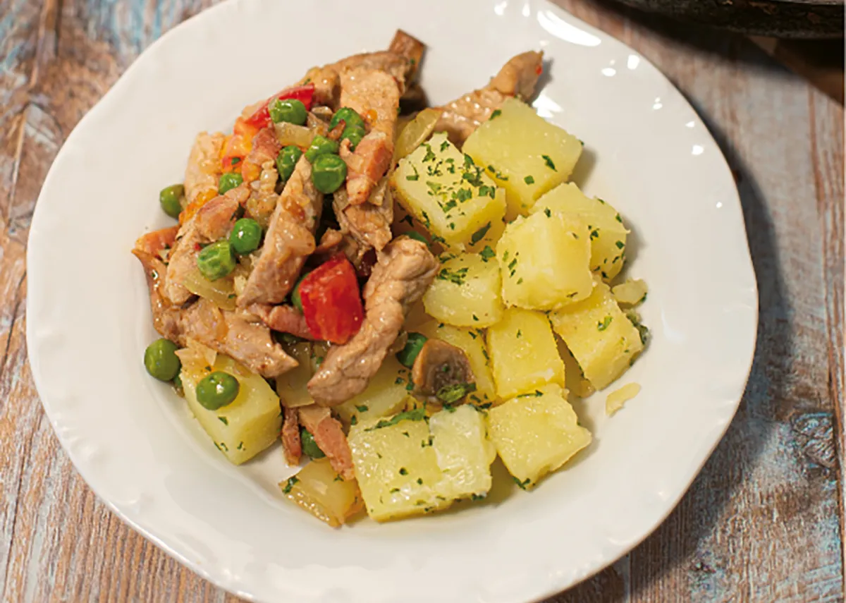 Csopaki aprópecsenye recept