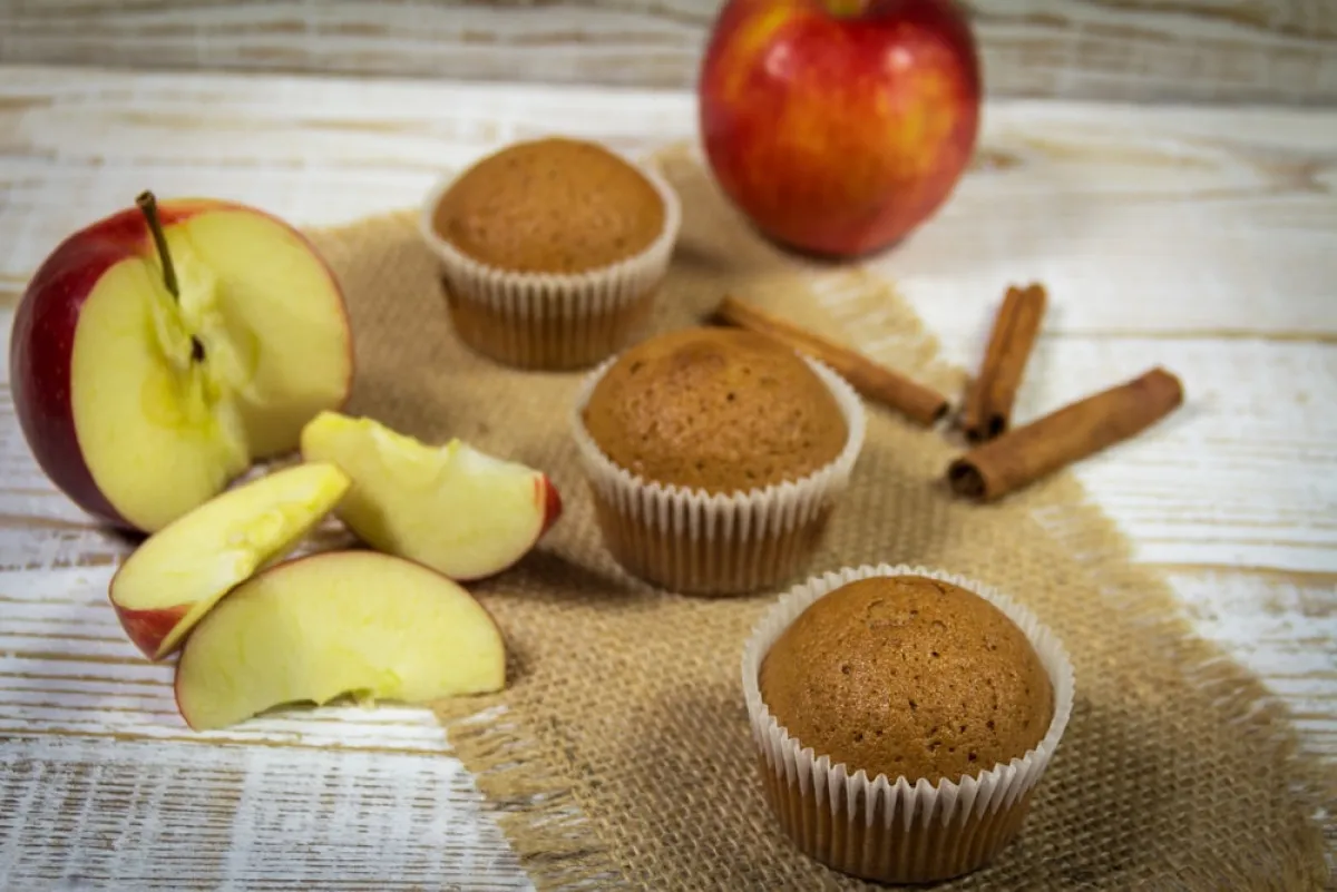 Almás-fahéjas muffin recept