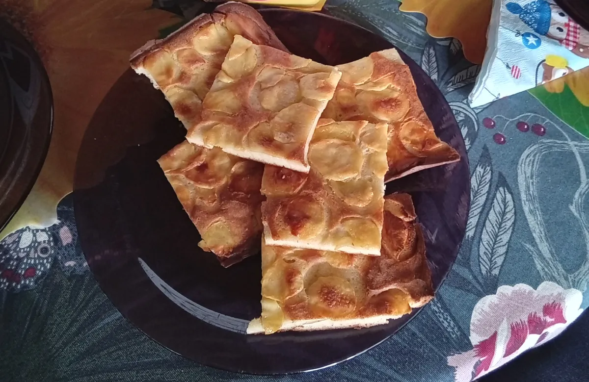 Egyszerű burgonyás pite recept
