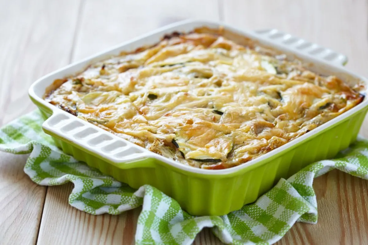 Darált húsos rakott cukkini recept