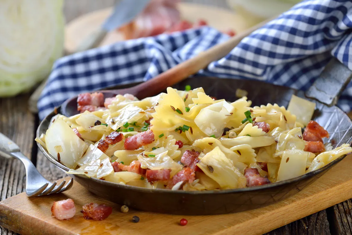 Osztrák káposztás cvekedli recept