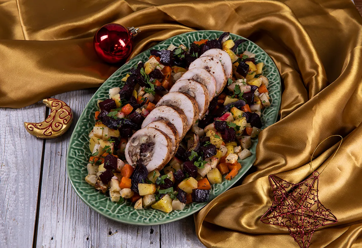 A gesztenyével töltött pulykamell biztosan dobogós az ünnepi sült húsok között