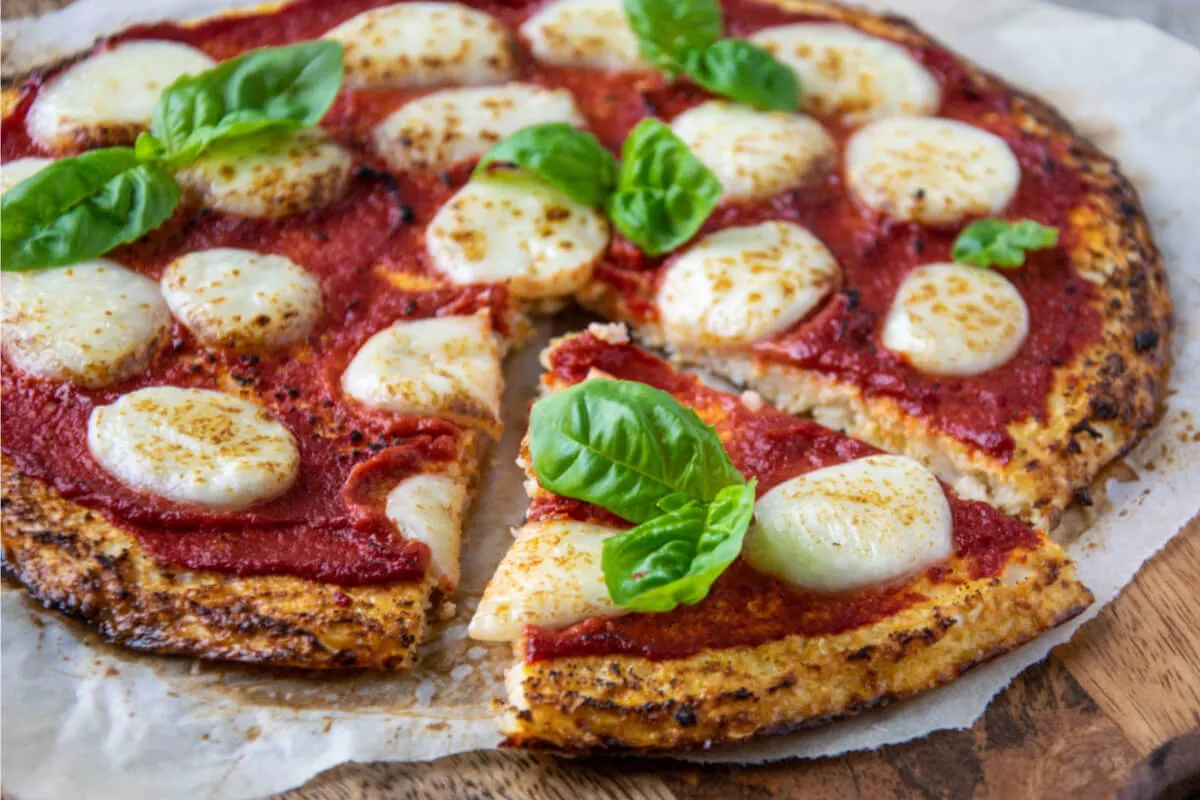 Karfiolpizza liszt nélkül recept