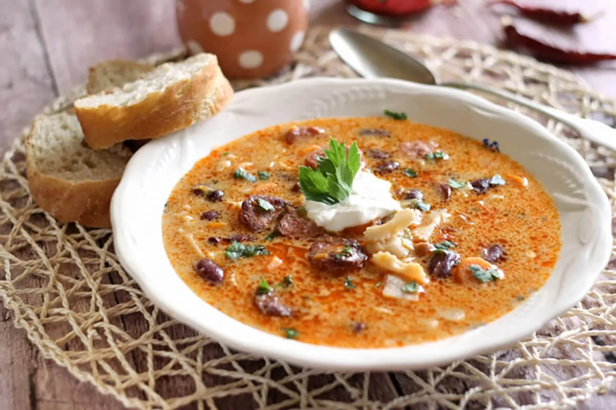 Bableves debreceni módra recept