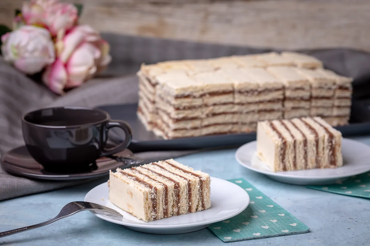 Gluténmentes hatlapos sütemény recept