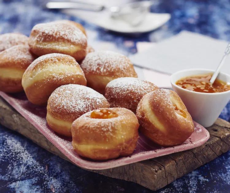 Szalagos farsangi fánk (vegán recept) recept