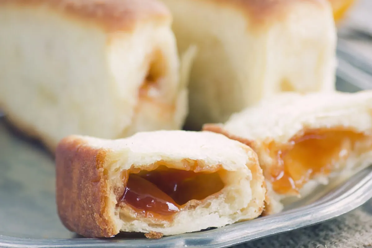Egyszerű lekváros bukta  recept