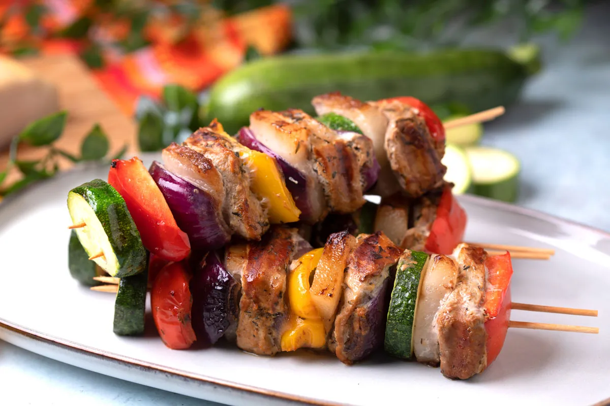 Saslik (rablóhús) recept