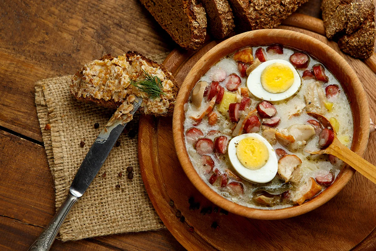 Zurek – kiadós lengyel burgonyaleves recept