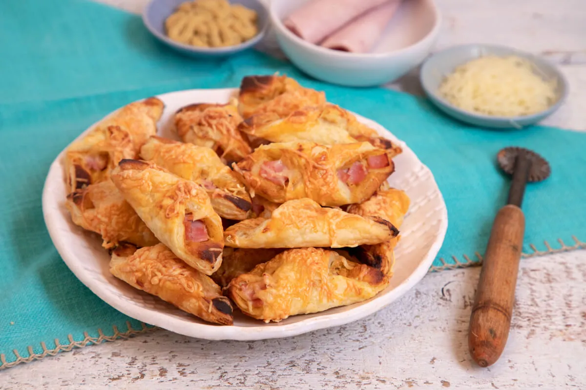 Sonkás papucs recept