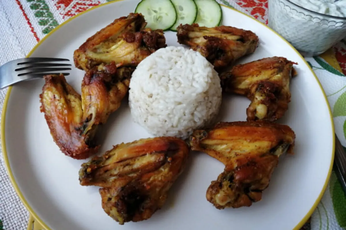 Ropogósra sült csirkeszárny  recept