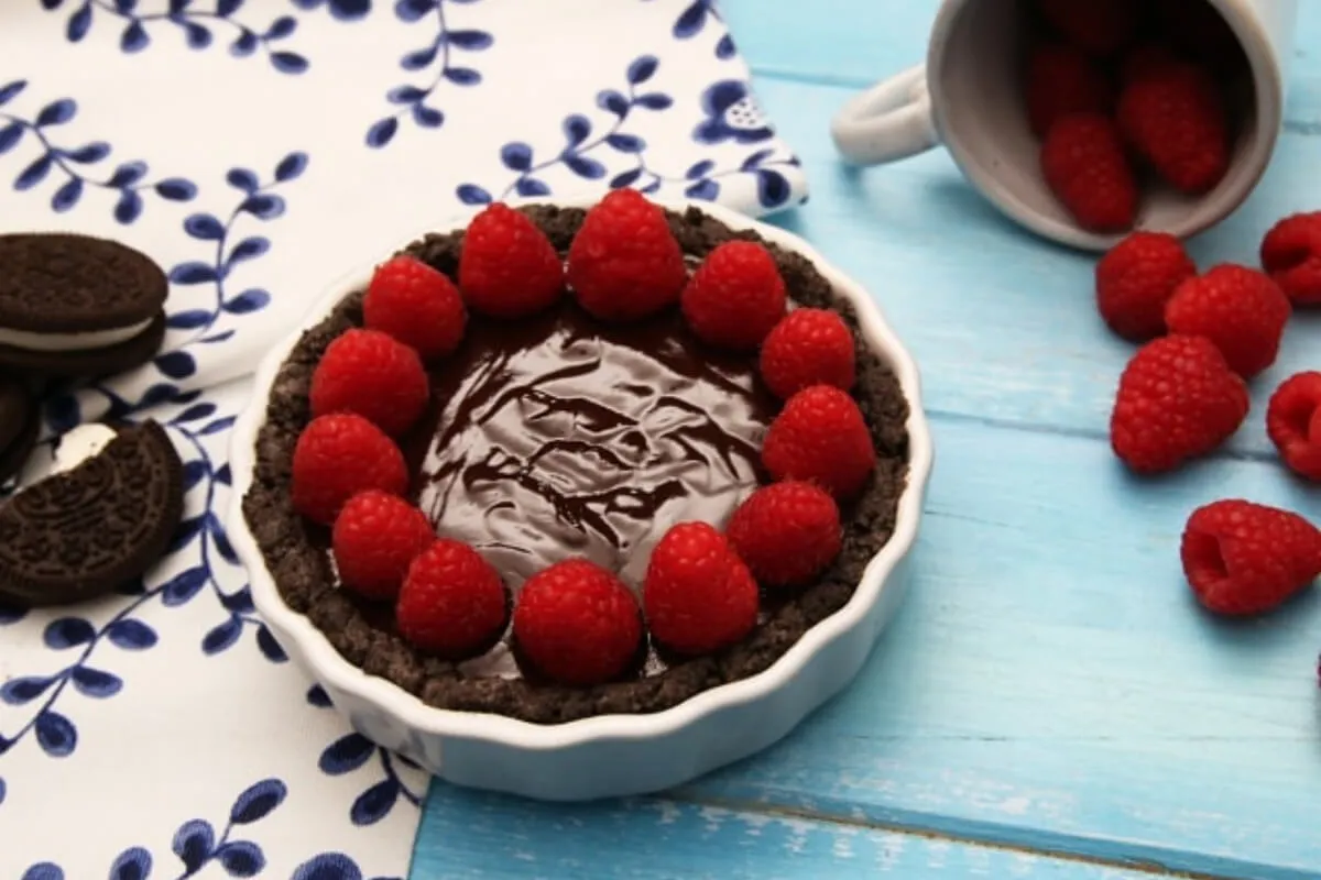 Oreós csokis pite sütés nélkül recept