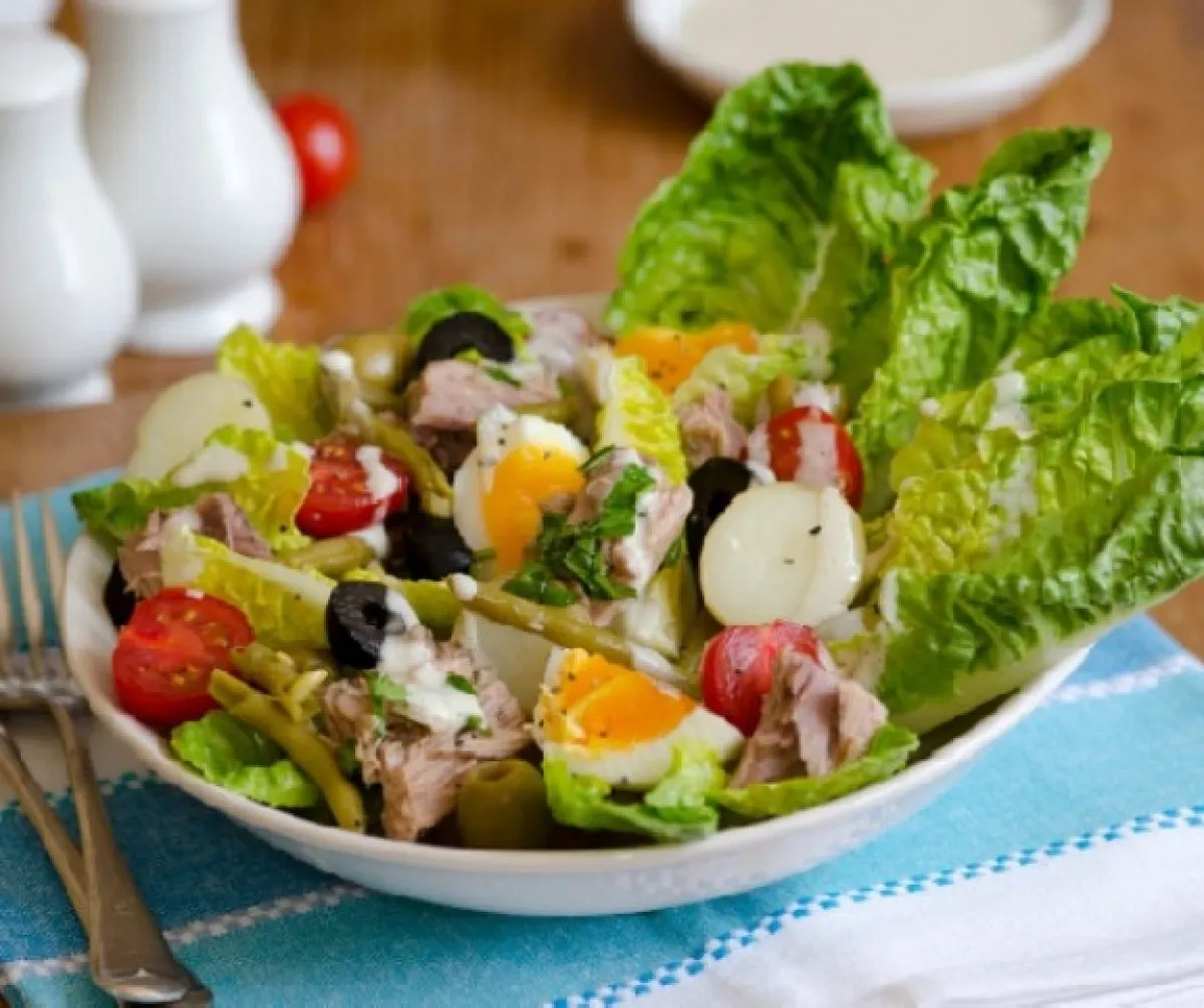 Nizzai saláta egyszerűen recept