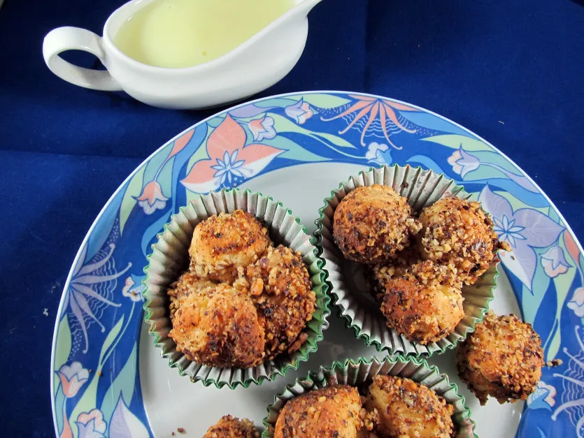 Aranygaluska muffin gluténmentesen recept