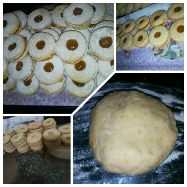 Citrusos- barack lekváros linzer recept