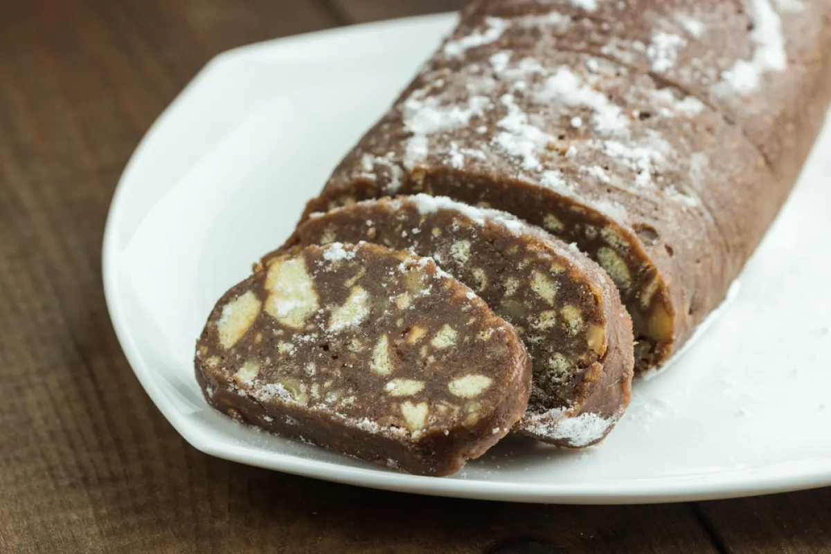 Kekszszalámi (alaprecept) recept