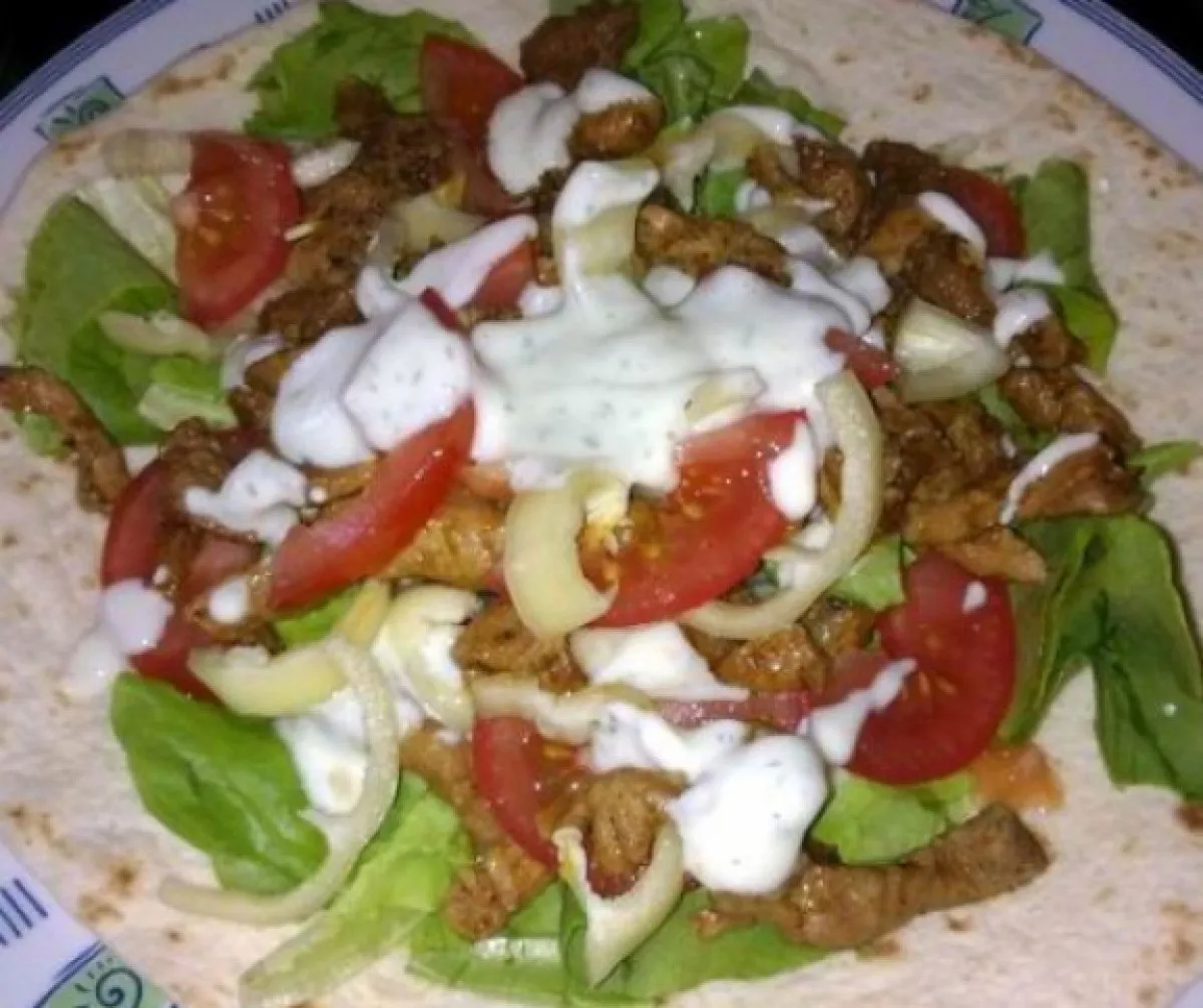 Gyros tál házilag recept