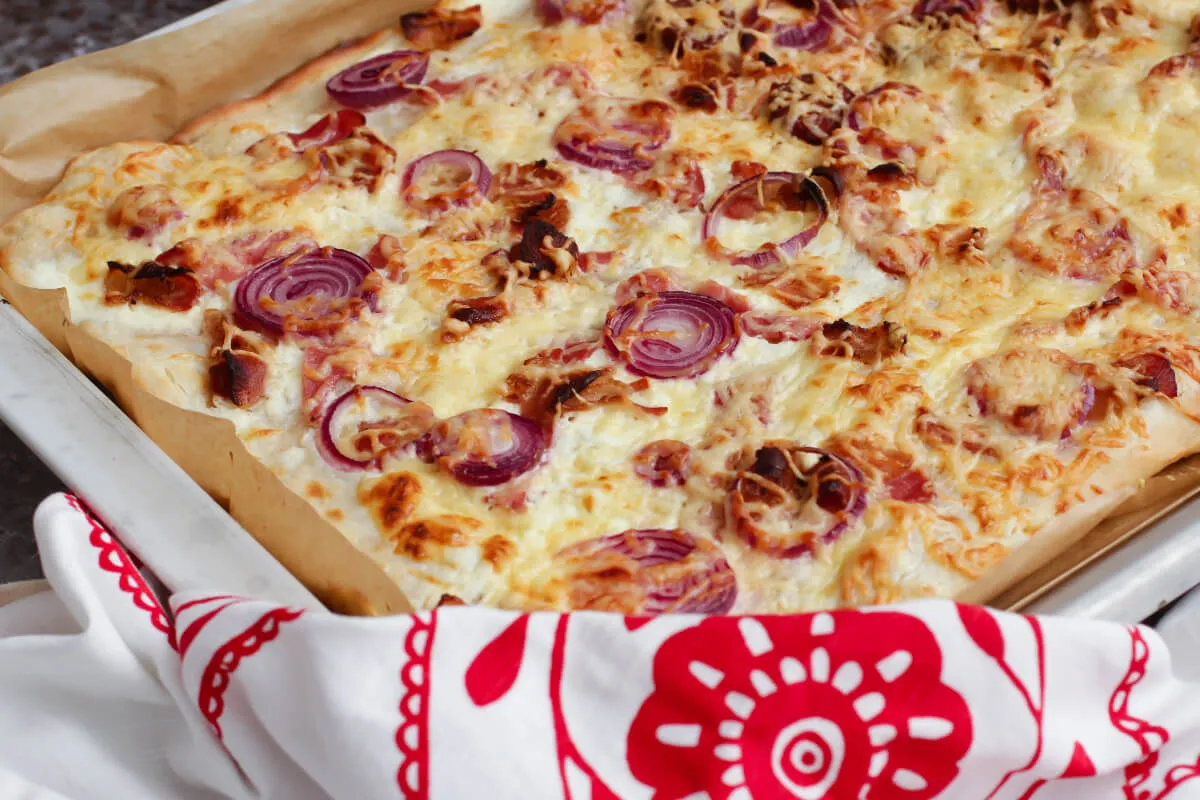Kenyérlángos (langalló)  recept