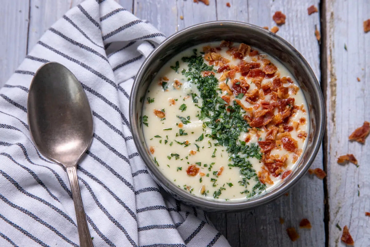 Zellerkrémleves recept