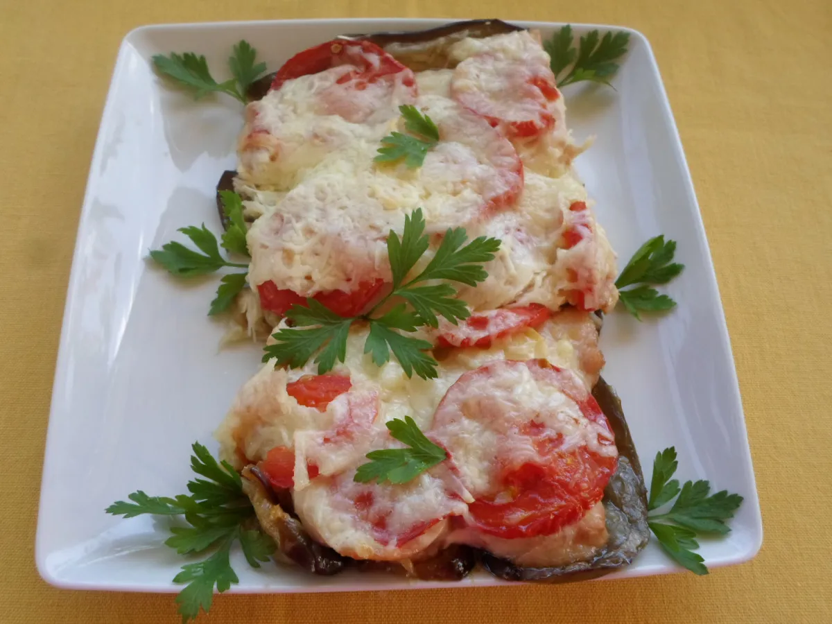 Padlizsános rakott csirkemell recept