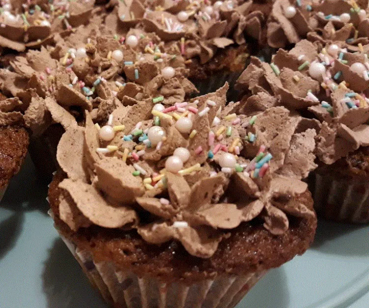 Sztracsatellás kakaós muffin (cupcake) recept