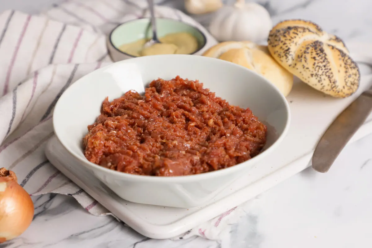 Tatár bifsztek recept