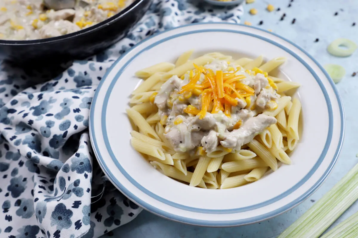 Tejfölös-kukoricás csirkemell pofonegyszerűen recept