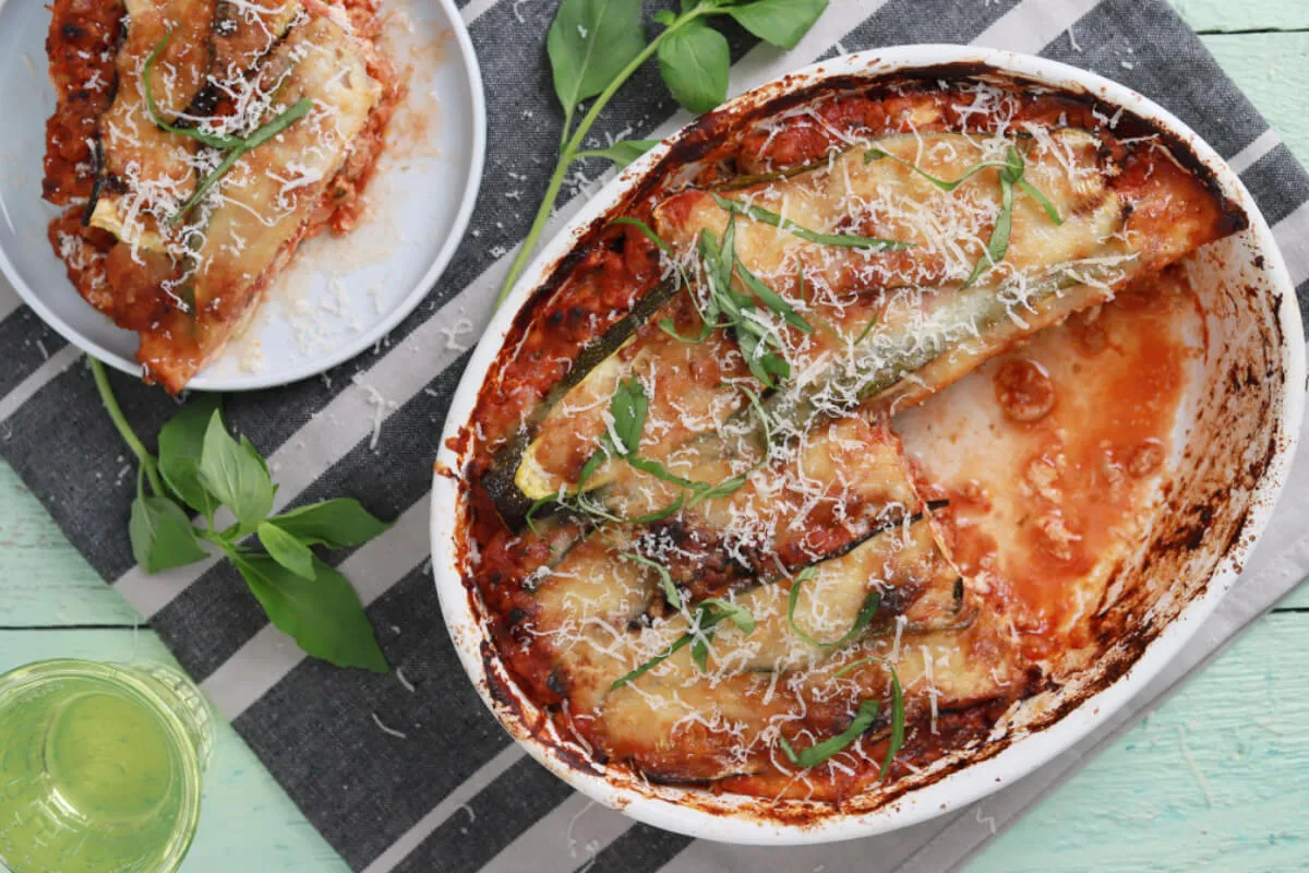 Cukkini lasagne recept