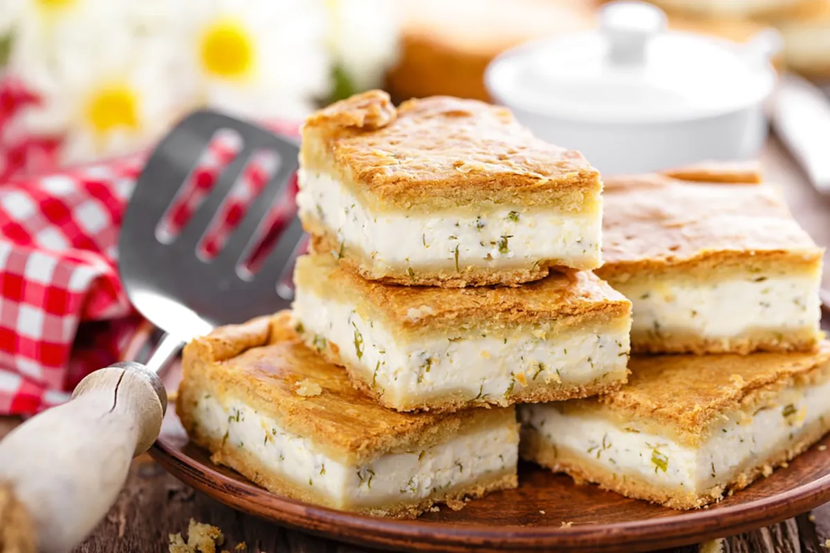 Kapros-túrós pite egyszerűen recept