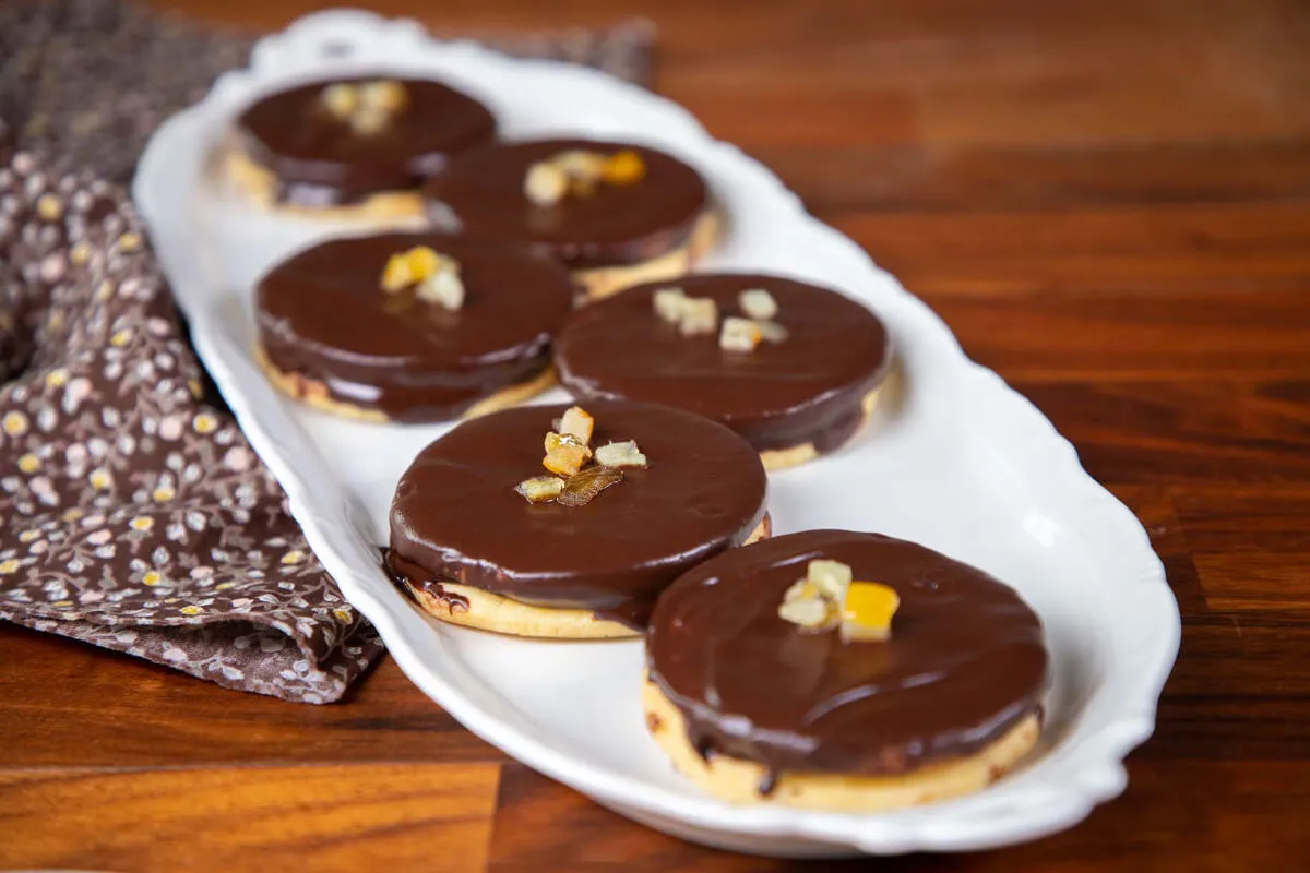 Narancsos-csokis isler recept