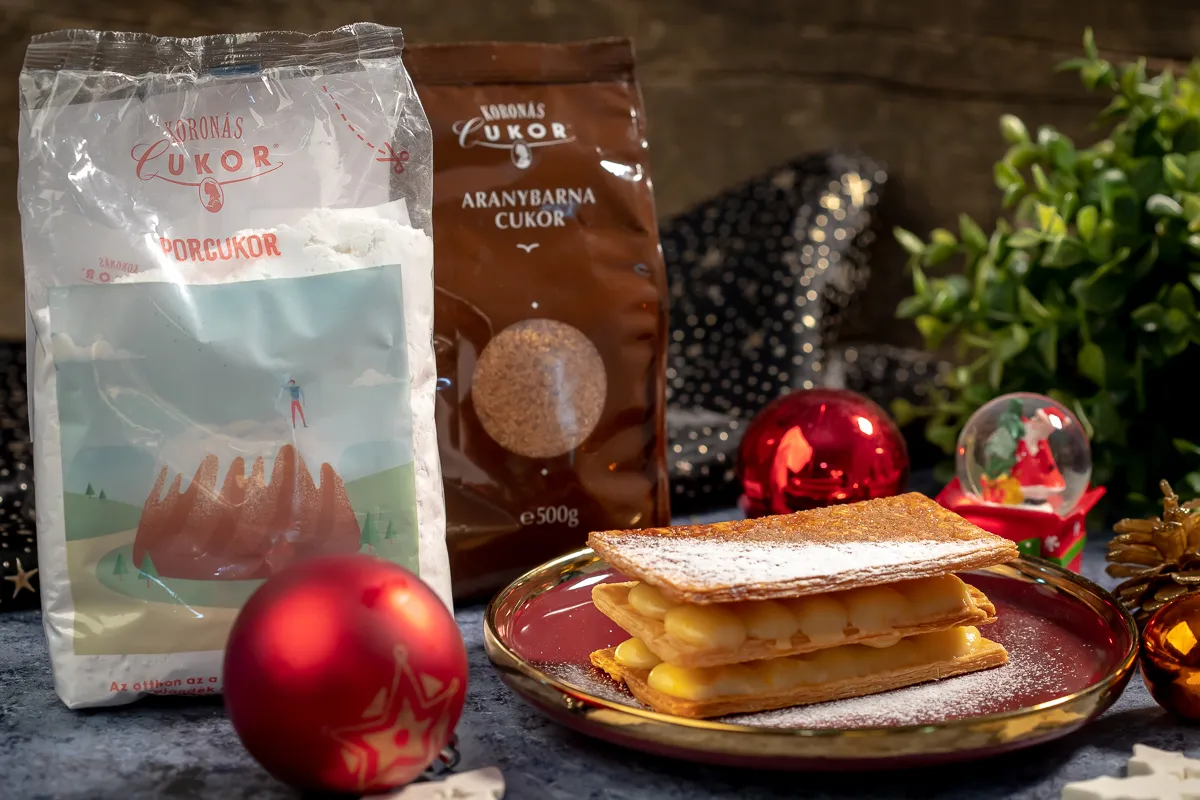 Narancsos mille-feuille recept