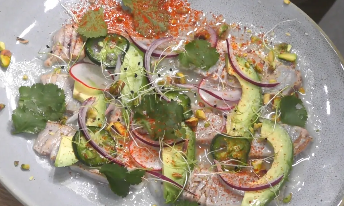 Tonhal ceviche Wossala Rozina ajánlásával recept