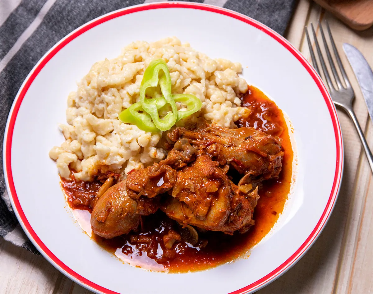 Csirkepörkölt  recept