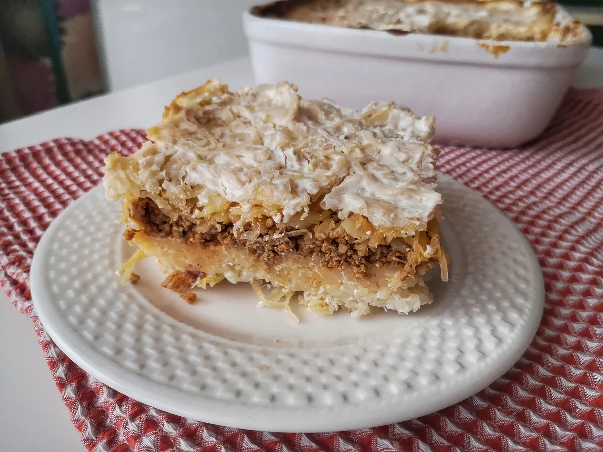Rakott savanyúkáposzta pulykahússal recept