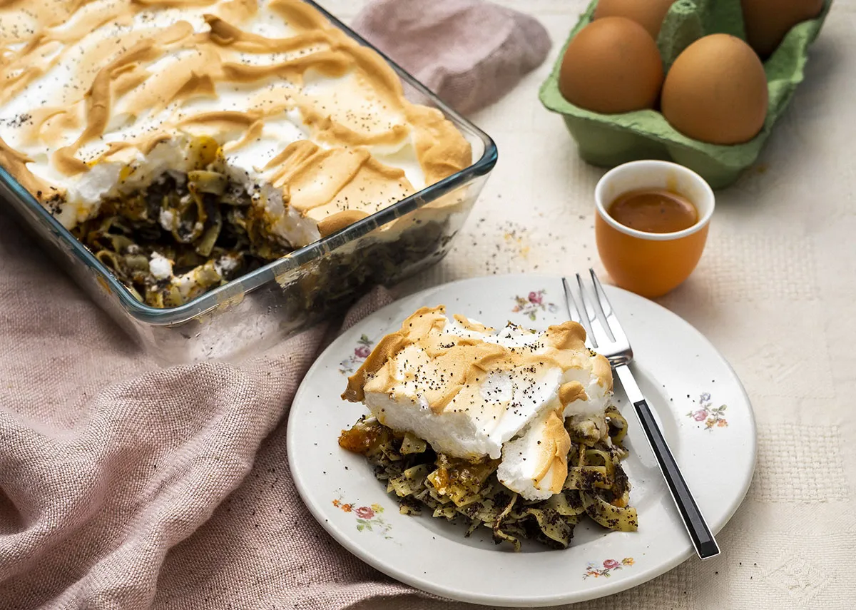 Habos mákos tészta sütőben sütve recept