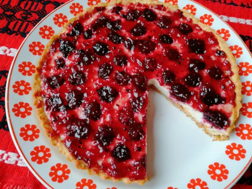Szedres-túrós pite  recept