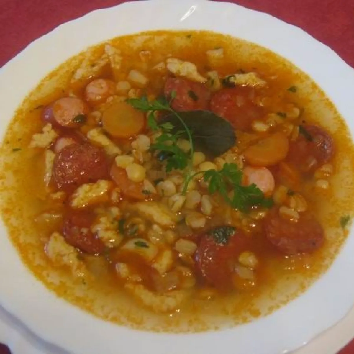 Sárgaborsóleves kímélően recept