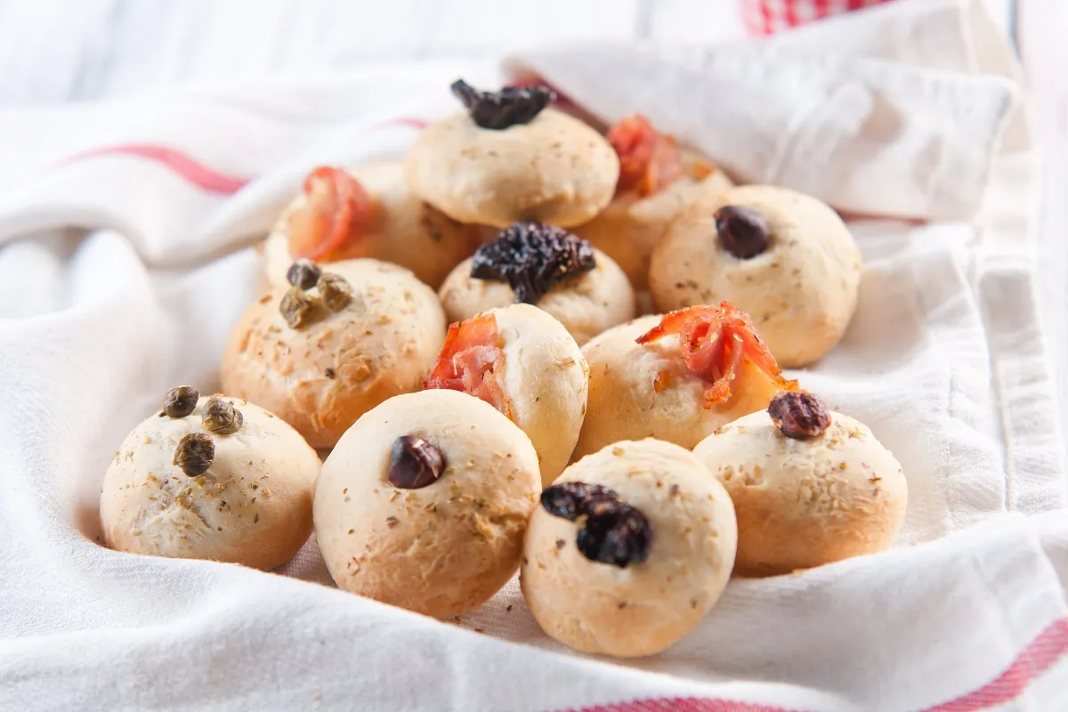 Oregánós falatkák recept